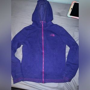 North Face zip up